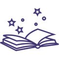 Stories, musics and mini games icon
